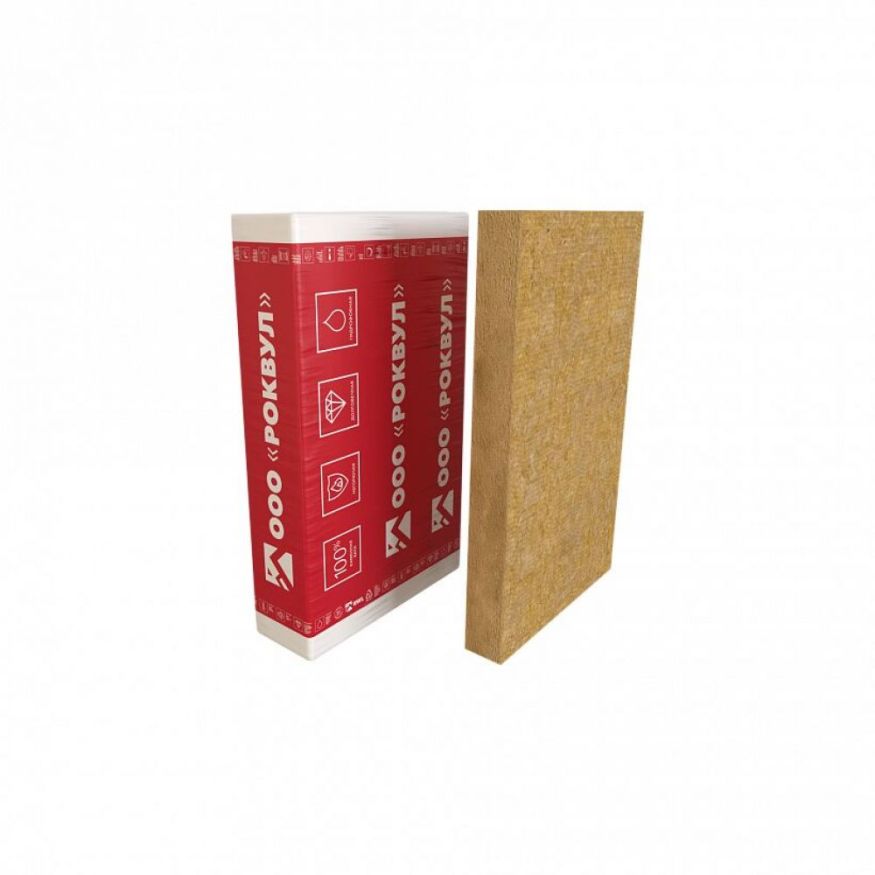 Утеплитель Rockwool ФАСАД БАТТС Оптима 50х600х1200/5шт/3.6м2/0.18м3 (36упак/палл) Rockwool купить в Новороссийске