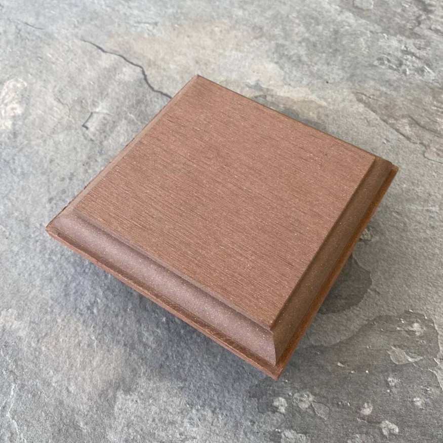 Крышка столба для ДПК ограждений EasyDecking, Wood-X, Коричневый купить в Новороссийске