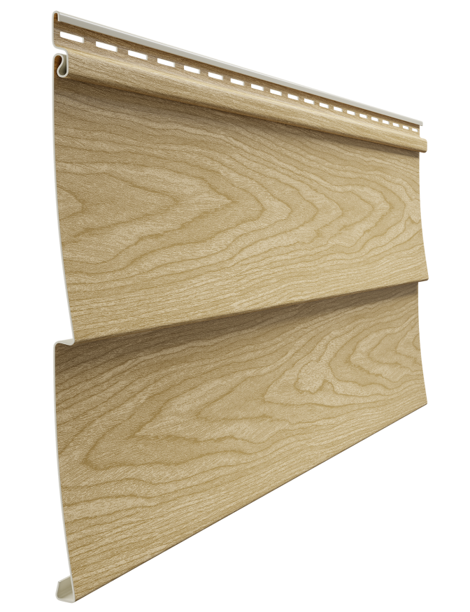 Виниловый сайдинг Docke, модель Ёлочка D5C, оттенок Спелый каштан. купить в Новороссийске