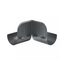 Ограничитель перелива угловой Aquasystem RR 23 Маренго матовый 150/100