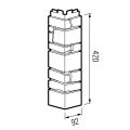 Угол наружный ТЕХНОНИКОЛЬ Камень, Тоскана купить в Новороссийске