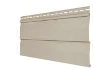 Виниловый сайдинг Tecos Корабельный брус, Бежевый