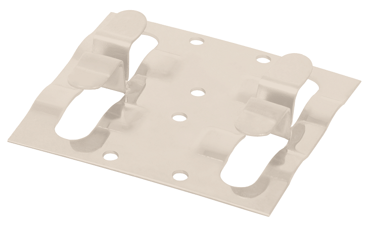 Кляймер рядный белый для установки наличника Grinder купить в Новороссийске