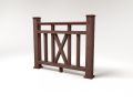 Ограждение из ДПК FG6 коричневое купить в Новороссийске