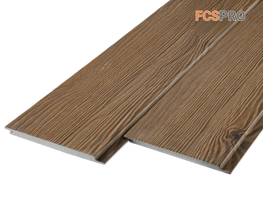 Фиброцементная панель FCSPRO Decor Wood Click Масляная лиственница купить в Новороссийске