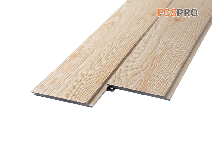 Фиброцементная панель FCSPRO Decor Wood Click Лиственница купить в Новороссийске