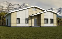 Фиброцементный сайдинг Roofas Board Wood Светлый Песчаник