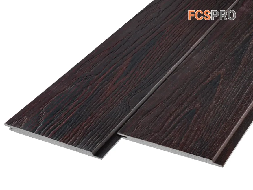 Фиброцементная панель FCSPRO Decor Wood Click Обожженное дерево купить в Новороссийске