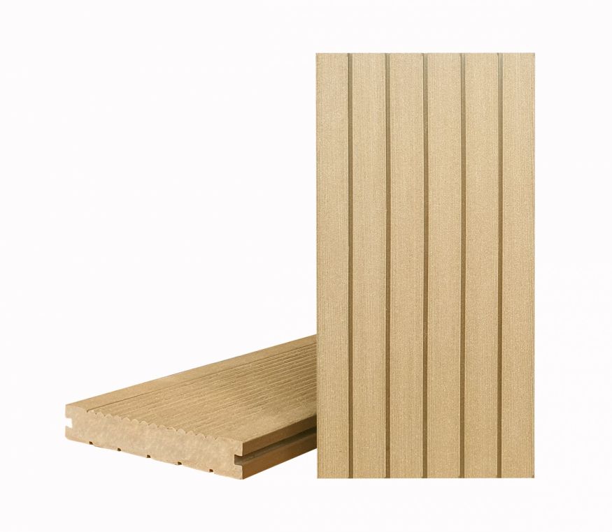 Террасная доска ДПК Terrapol Классик (Полнотелая с пазом) Дуб Севилья купить в Новороссийске