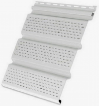 Полностью перфорированный белый софит