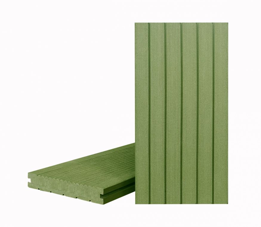 Террасная доска ДПК Terrapol Классик (Полнотелая с пазом) Олива купить в Новороссийске