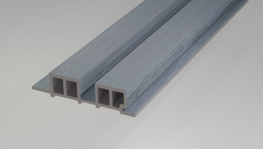 Реечная панель Woodwex, Lines, Light gray купить в Новороссийске