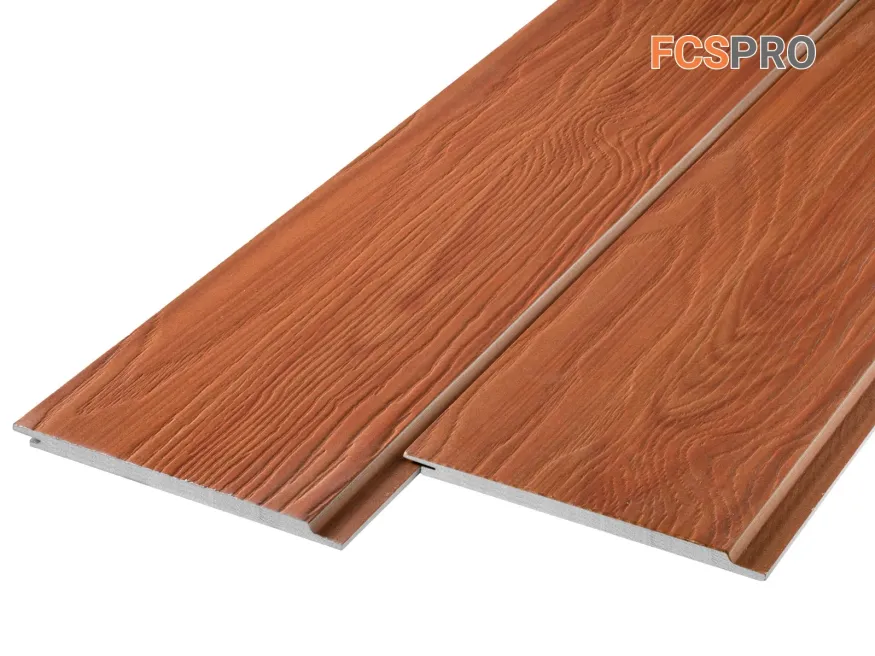 Фиброцементная панель FCSPRO Decor Wood Click Термо береза купить в Новороссийске
