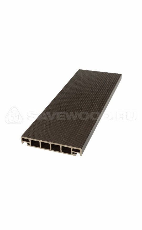 Террасная доска SaveWood, SW Salix, Темно-коричневый купить в Новороссийске
