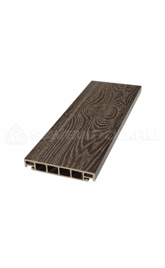 Террасная доска SaveWood, SW Salix (T), Темно-коричневый купить в Новороссийске