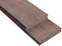 Террасная доска ДПК Outdoor 3D полнотелая NEVADA/CALIFORNIA BROWN коричневый микс.