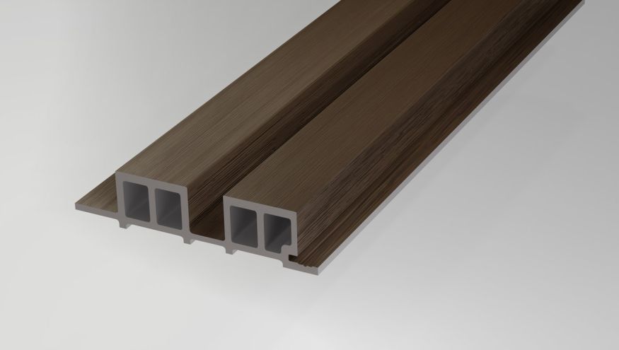 Реечная панель Woodwex, Lines, Milk Chocolate купить в Новороссийске