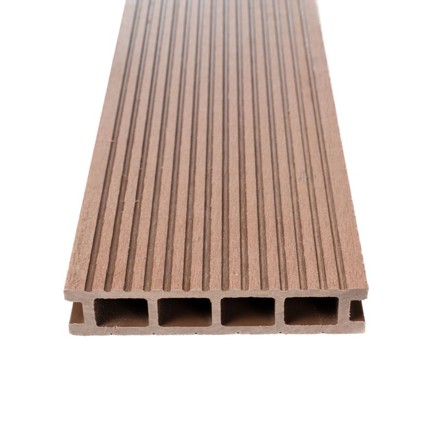 Террасная доска Экодекинг Базик, Шоколад купить в Новороссийске