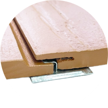 Фиброцементный сайдинг БЕТЭКО Вудстоун Клик 8019 