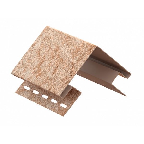 Наружный угол Ю-пласт, Стоун Хаус Камень, Золотистый купить в Новороссийске