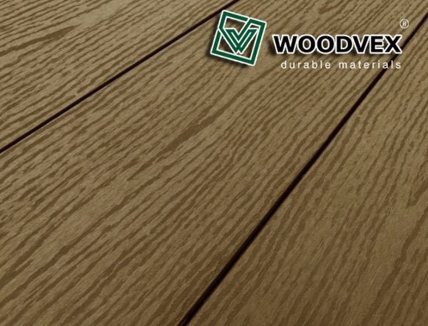 Террасная доска WOODVEX Select из ДПК цвета Кофе купить в Новороссийске