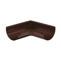 Угол желоба внутренний Aquasystem, RAL 8017 Коричневый 125/90