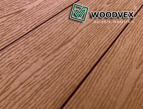 Террасная доска WOODVEX Select из ДПК в цвете Терракота купить в Новороссийске