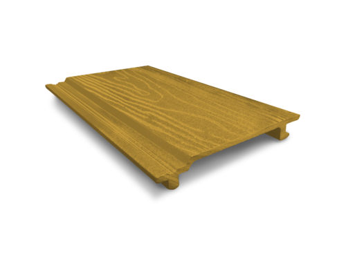 Фасадная панель из ДПК ECODECKING Цвет Желтый купить в Новороссийске