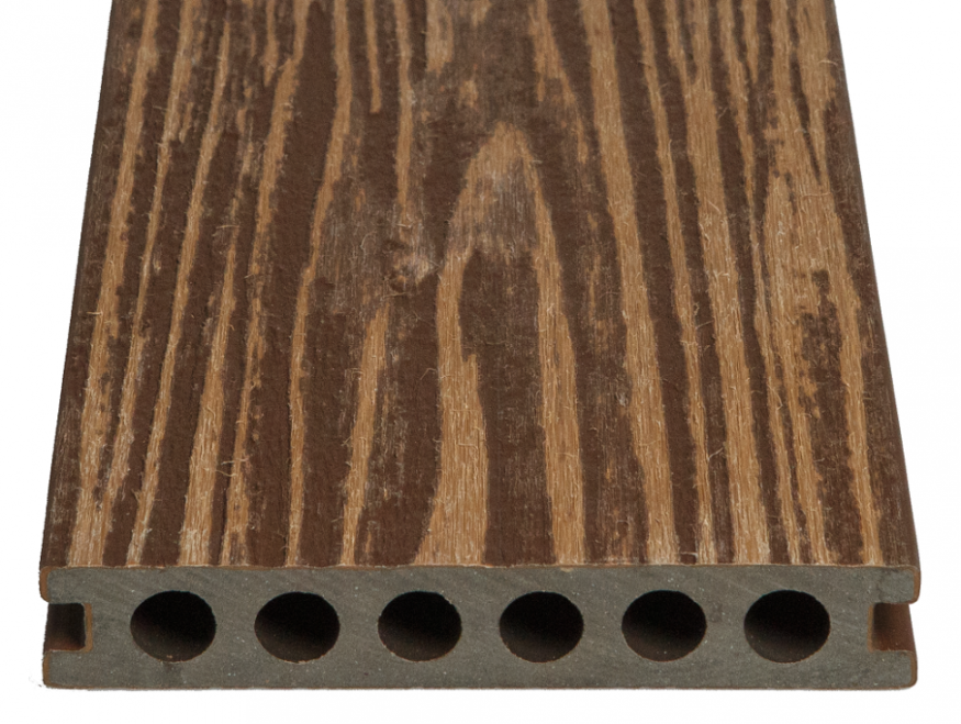 Террасная доска из ДПК CM Decking, Zebrano, Коричневый купить в Новороссийске