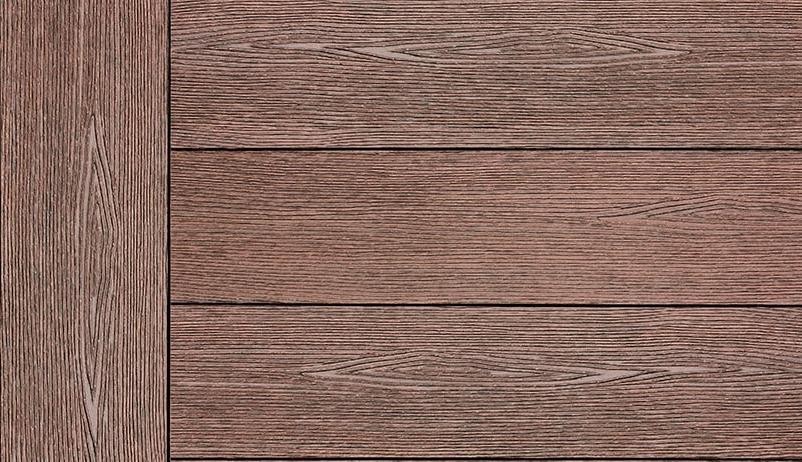 Террасная доска ДПК Outdoor 3D сплошная STORM/OCEAN BROWN коричневая смешанная купить в Новороссийске