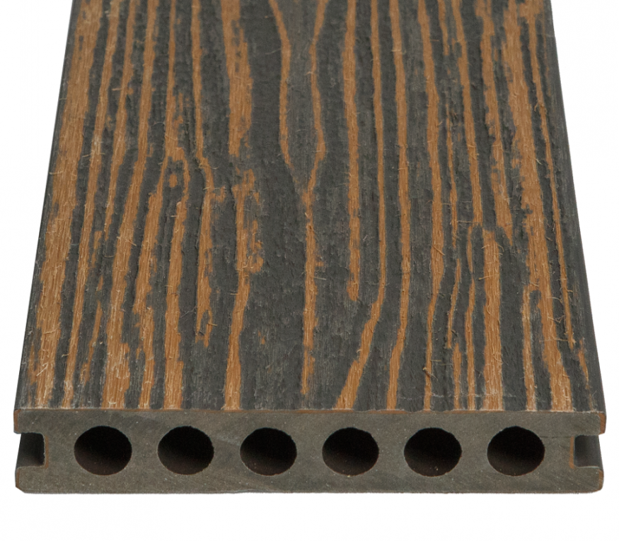Террасная доска из ДПК CM Decking, Zebrano, Графит купить в Новороссийске
