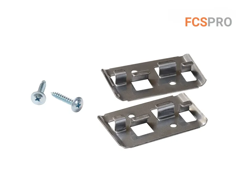 Кляймер FCSPRO Профи с саморезом по дереву (нержавейка) купить в Новороссийске