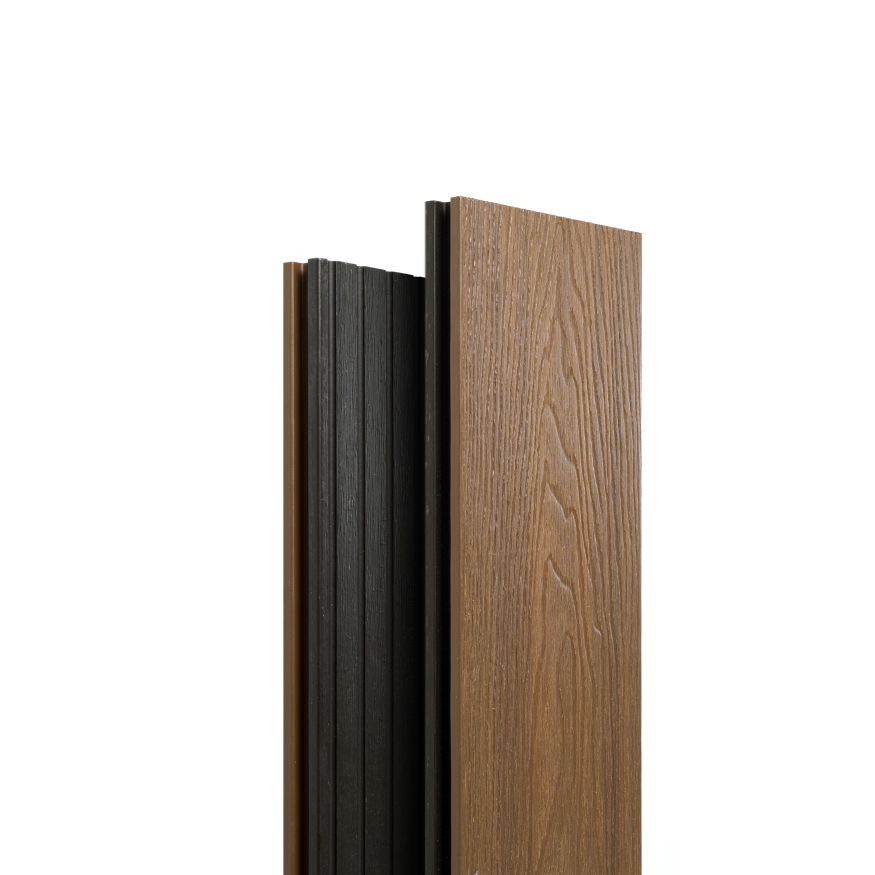 Террасная доска Экодекинг Скай коэкструзия полнотелая, Тик купить в Новороссийске