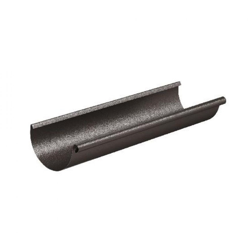 Водосточный желоб Aquasystem RR 32, тёмно-коричневый матовый, 3.00 м, 150/100 купить в Новороссийске