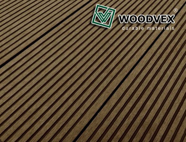 Террасная доска из ДПК WOODVEX Select в цвете Венге купить в Новороссийске