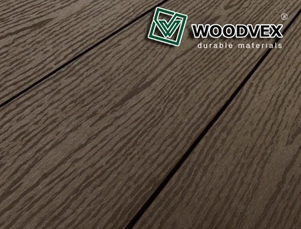 Террасная доска из ДПК WOODVEX Select в цвете Венге купить в Новороссийске