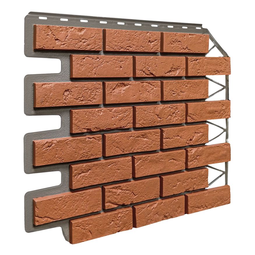 Фасадная панель FineBer, Баварский кирпич, Терракота купить в Новороссийске