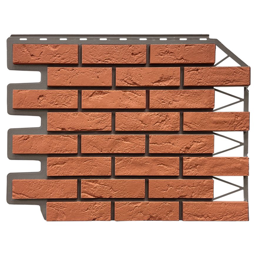 Фасадная панель FineBer, Баварский кирпич, Терракота купить в Новороссийске