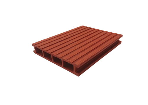 Террасная доска ECODECKING HIT в терракотовом оттенке из ДПК купить в Новороссийске
